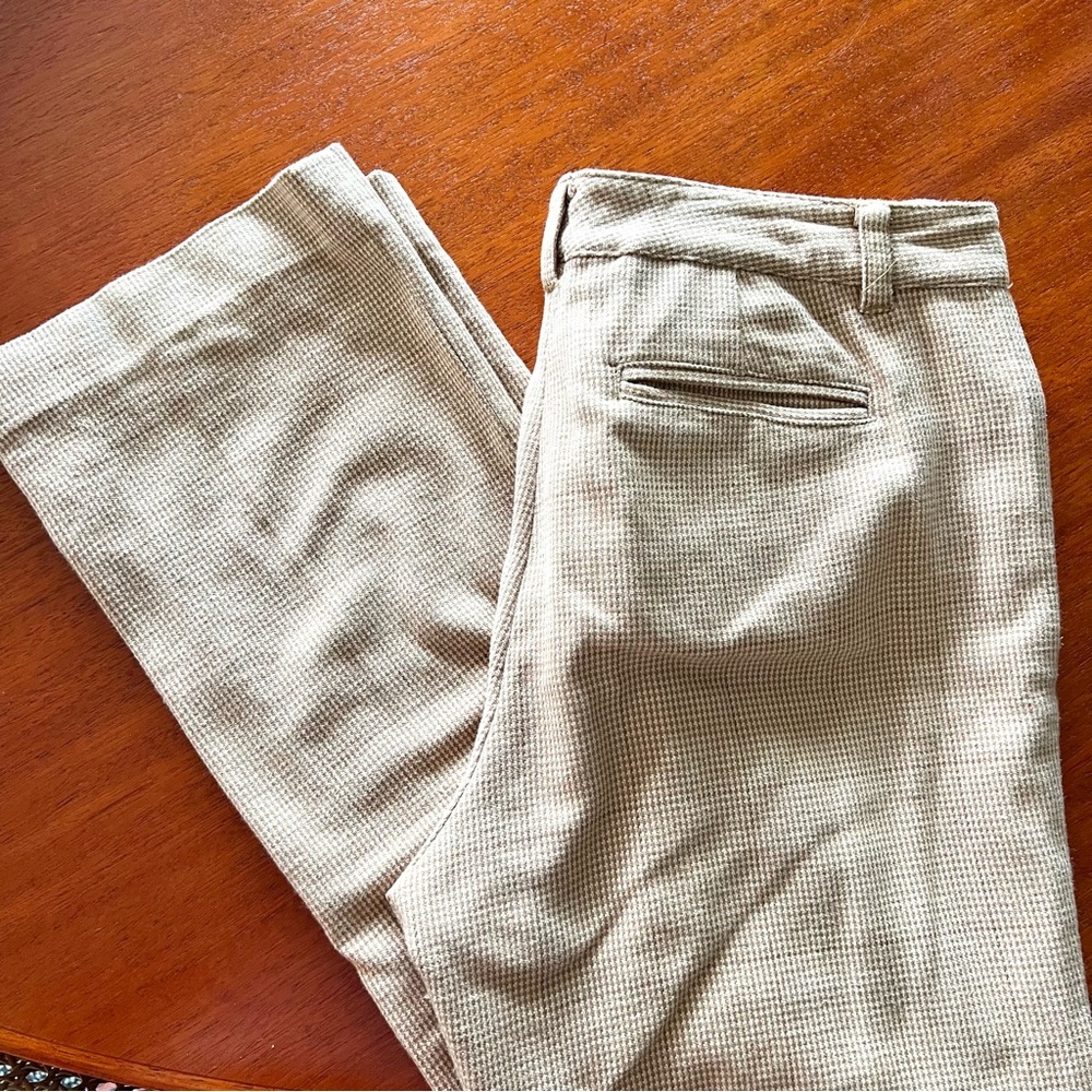 Lauren Ralph Lauren Tweed Cotton Pants Size 8 Petite - Picture 8 of 9
